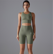 SEEK Green Forest Short Co-ord Set
