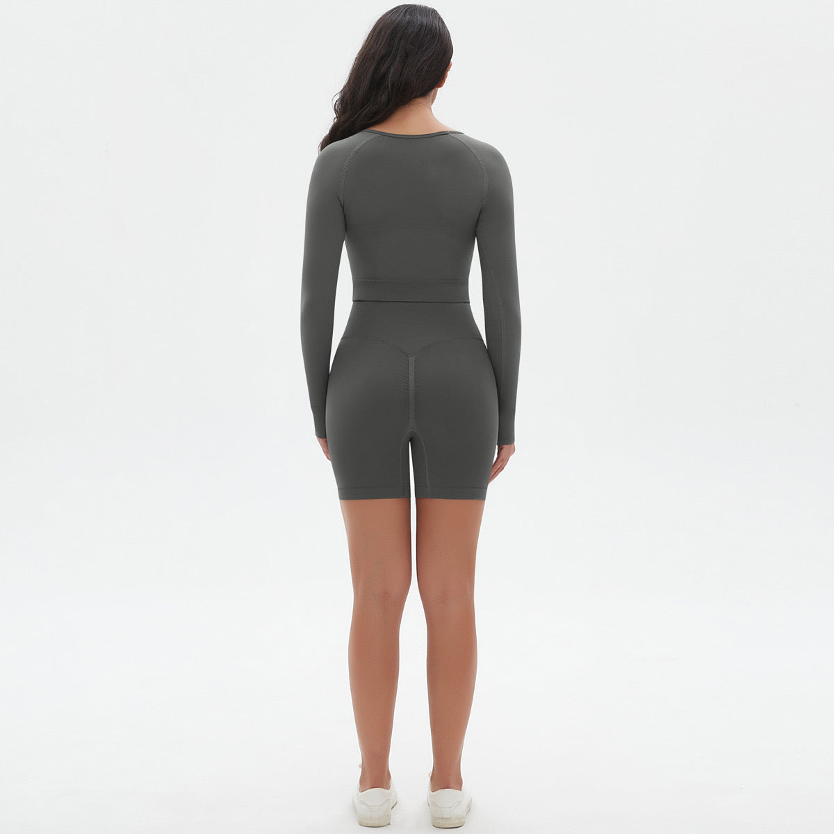 SEEK Premium Grey Line Short Co-ord Set