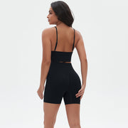 SEEK Limited Black Verse Short Co-ord Set