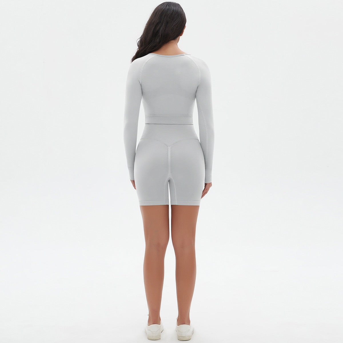 SEEK Premium White Cloud Short Co-ord Set