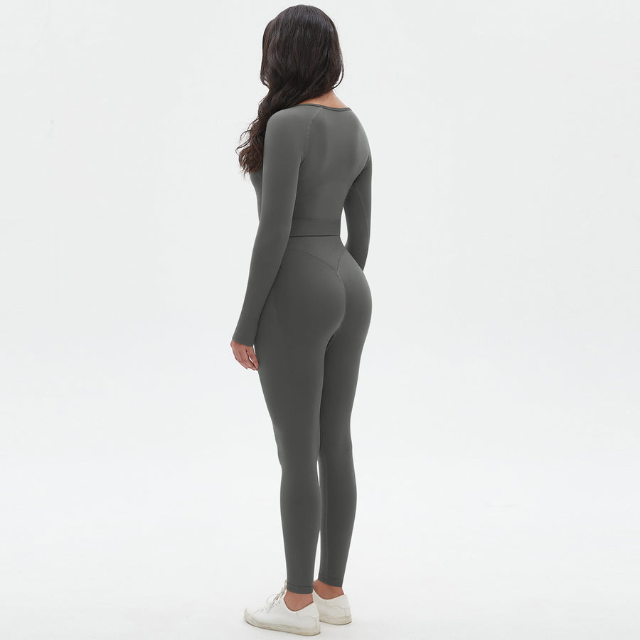 SEEK Limited Grey Line Long Co-ord Set