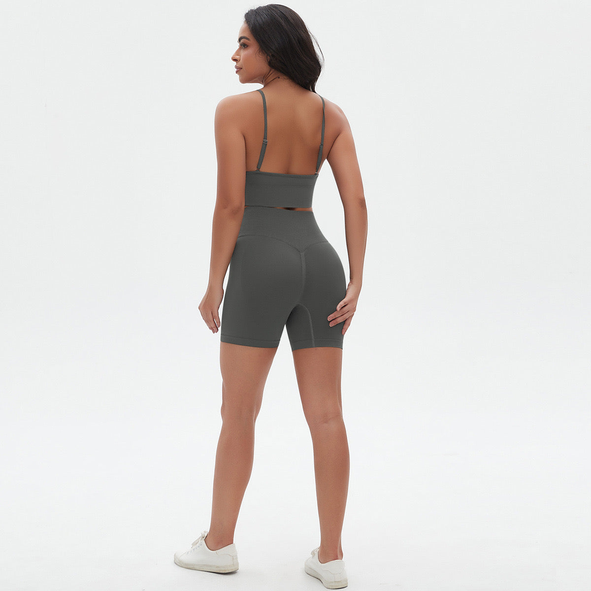 SEEK Limited Grey Line Short Co-ord Set