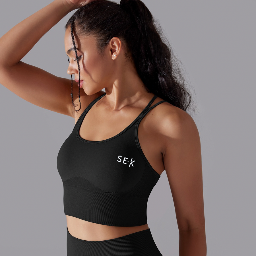 SEEK Black Charcoal Top