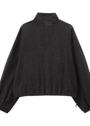 SEEK Black ZLF Oversized Raining Jacket