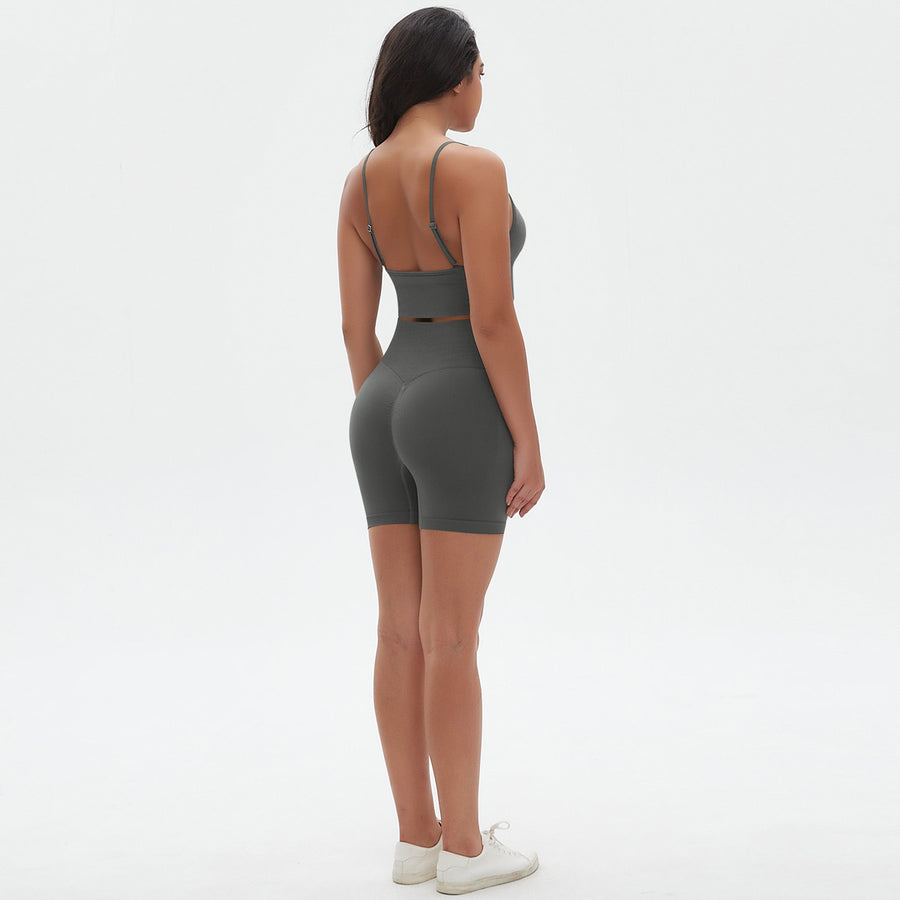 SEEK Limited Grey Line Short Co-ord Set