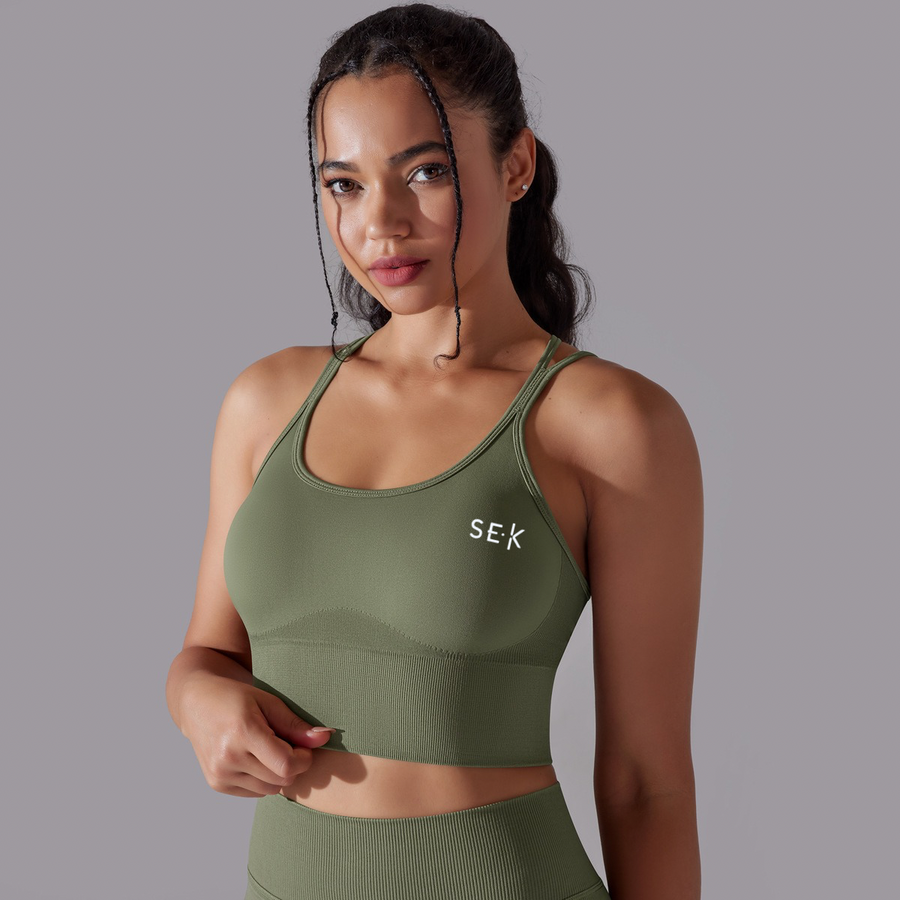 SEEK Green Safari Top