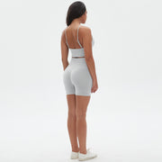 SEEK Limited White Cloud Short Co-ord Set