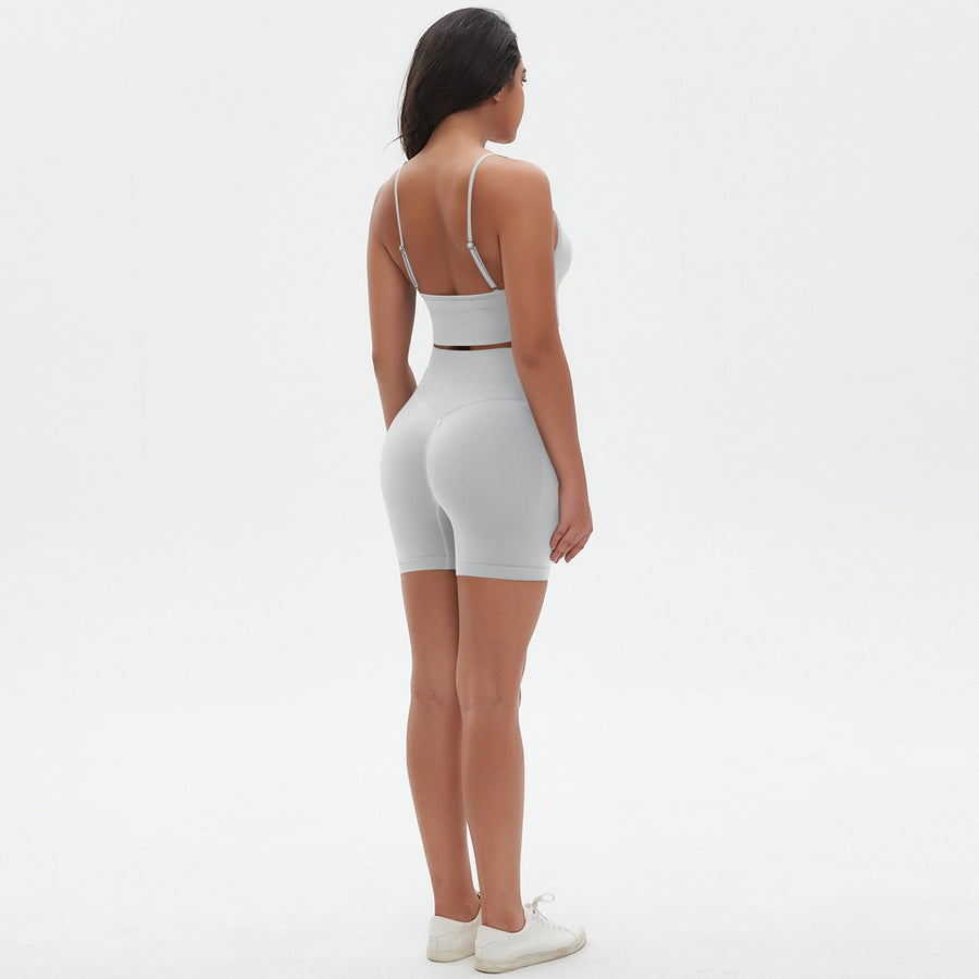 SEEK Limited White Cloud Short Co-ord Set