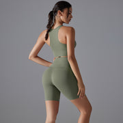 SEEK Green Forest Short Co-ord Set