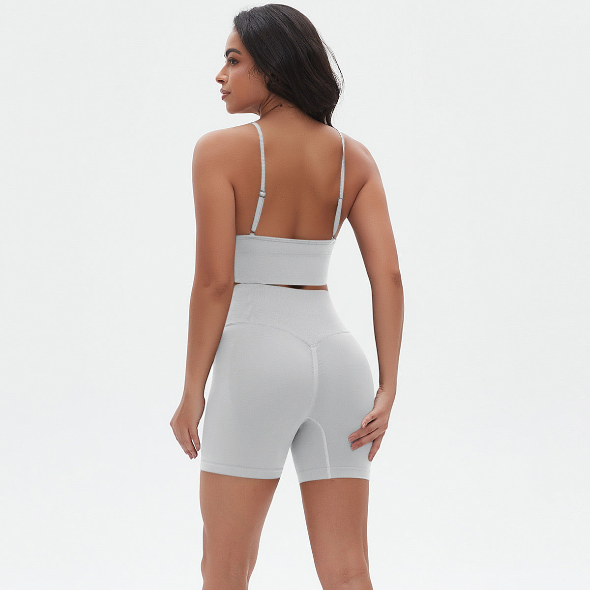 SEEK Limited White Cloud Short Co-ord Set