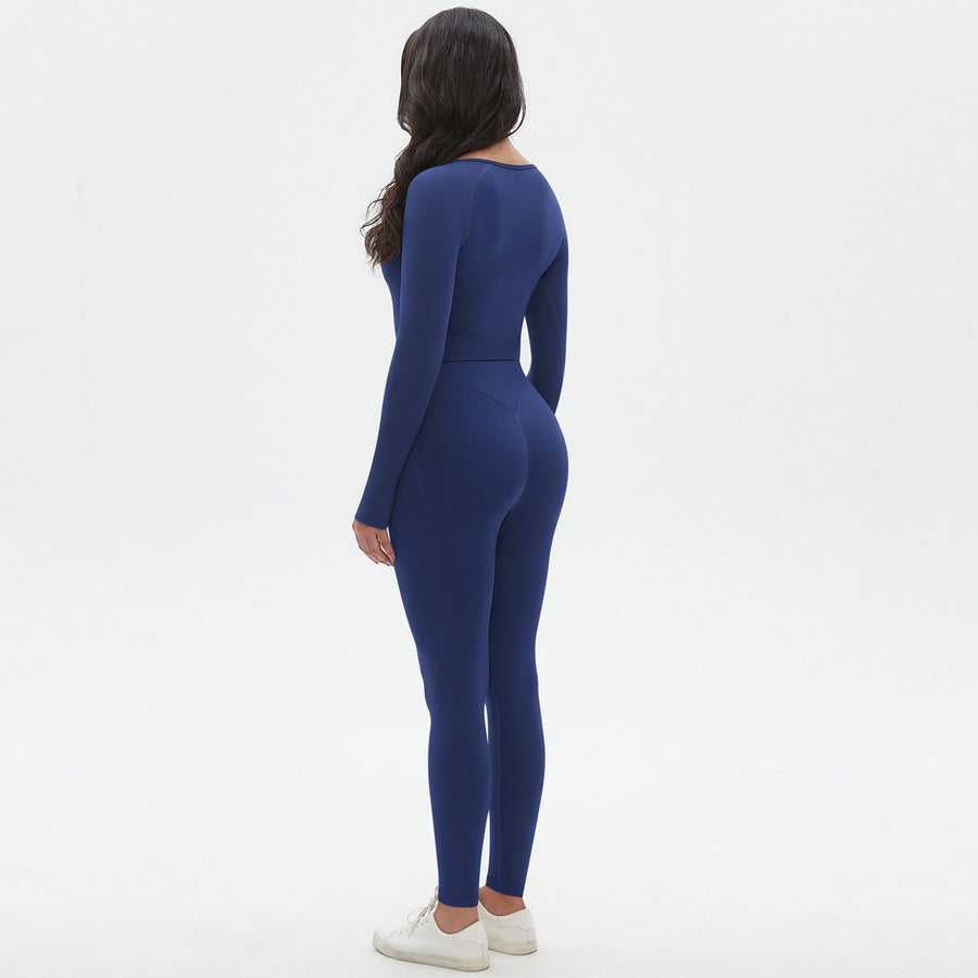 SEEK Limited Blue Salmon Long Co-ord Set