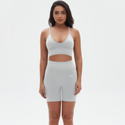 SEEK Limited White Cloud Short Co-ord Set