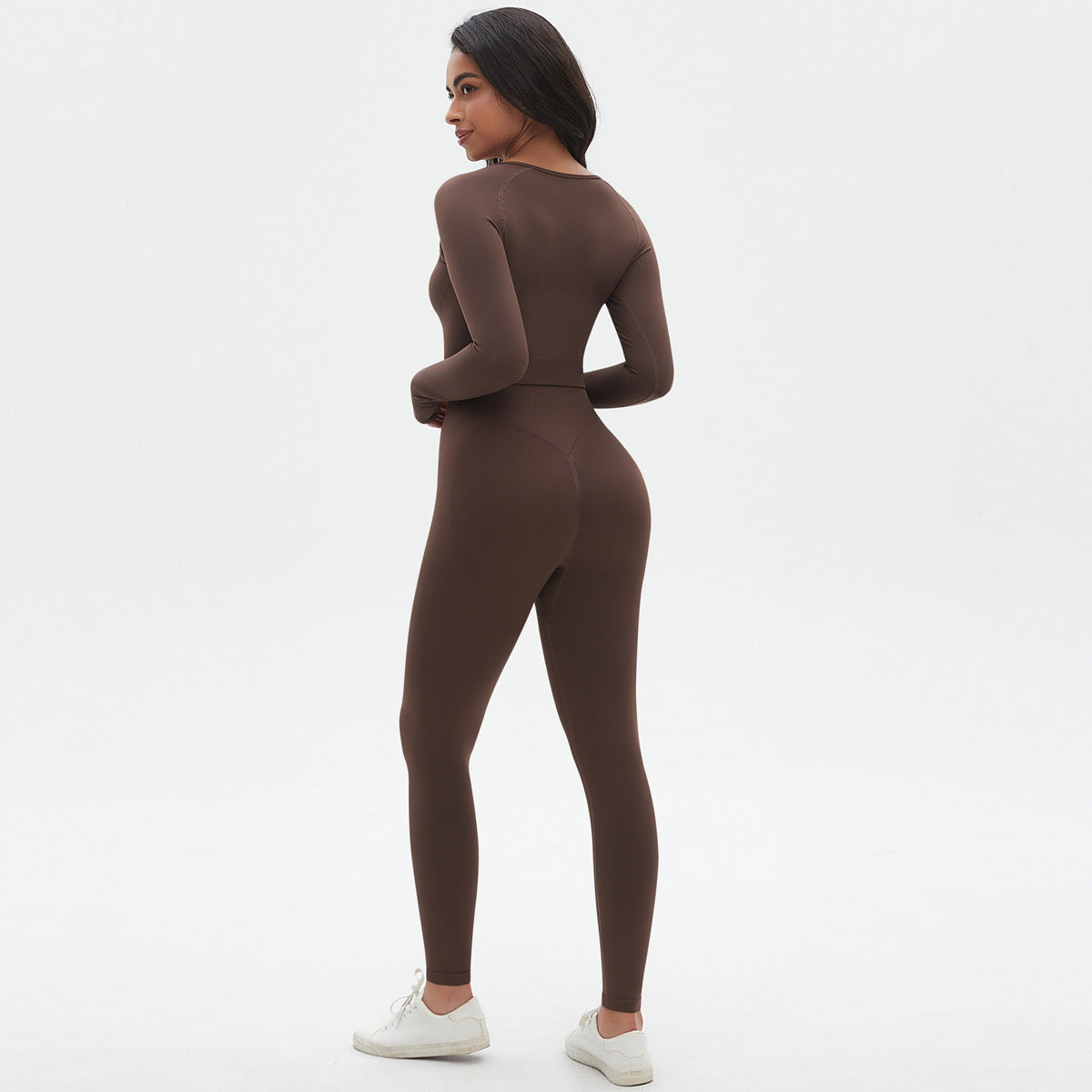 SEEK Limited Brown Wood Long Co-ord Set