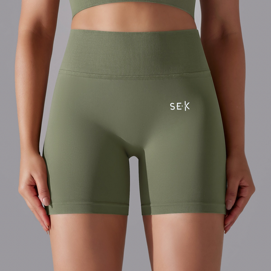 SEEK Green Safari Shorts