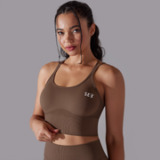 SEEK Brown Chocolate Top