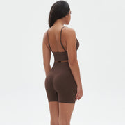 SEEK Limited Brown Wood Short Co-ord Set