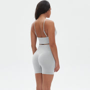 SEEK Limited White Cloud Short Co-ord Set