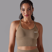 SEEK Khaki Pira Top