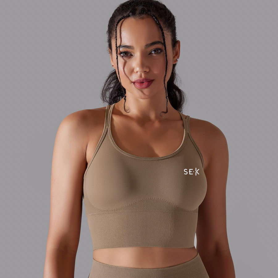 SEEK Khaki Pira Top